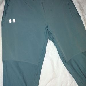 Mens Under Armour heatgear joggers inside waist pocket XXL lightly used.
